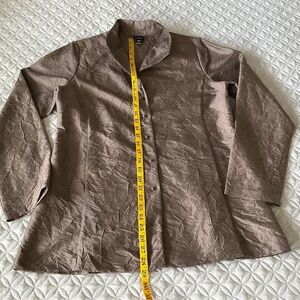 Eileen Fisher Silk Tunic Jacket